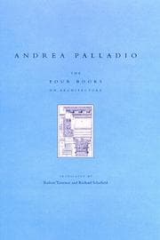 Tapa de The four books on architecture
