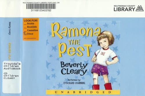 Tapa de Ramona the Pest