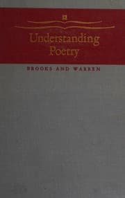 Tapa de Understanding Poetry Hardcover By Brooks and Warren