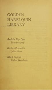 Tapa de Golden Harlequin Library, Volume XXV