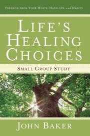 Tapa de Life's Healing Choices Small Group Study