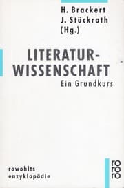Tapa de Literaturwissenschaft. Ein Grundkurs.