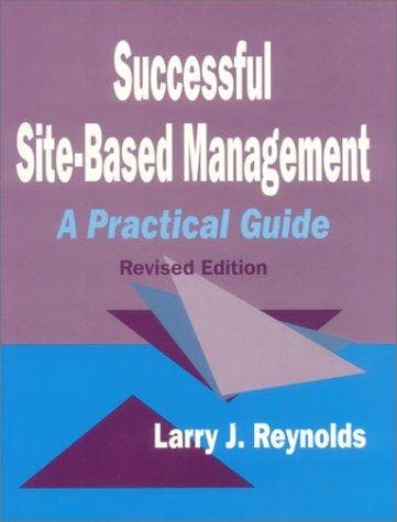 Tapa de Successful site-based management