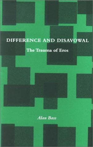 Tapa de Difference and Disavowal