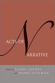 Tapa de Acts of narrative