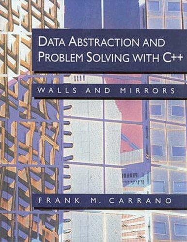 Tapa de Data abstraction and problem solving with C++