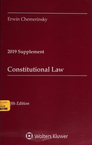 Tapa de Constitutional Law