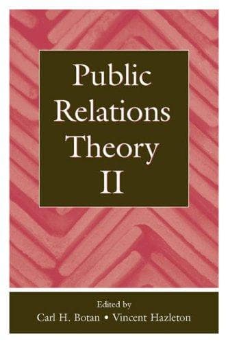 Tapa de Public Relations Theory 2