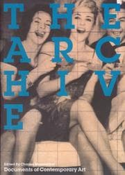 Tapa de The Archive (Documents of Contemporary Art)