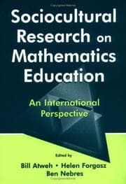 Tapa de Sociocultural research on mathematics education