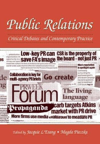 Tapa de Public Relations