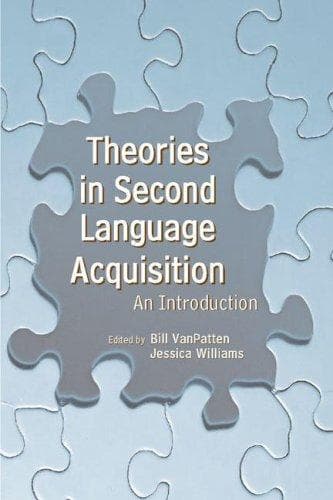 Tapa de Theories in Second Language Acquisition