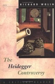 Tapa de The Heidegger controversy