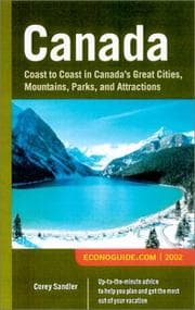 Tapa de Econoguide 2002 Canada