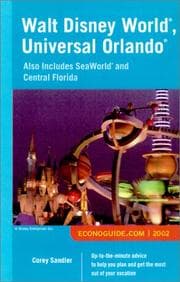 Tapa de Econoguide 2002 Walt Disney World, Universal Orlando: Also Includes Seaworld and Central Florida (Econoguide: Walt Disney World, Universal Orlando)