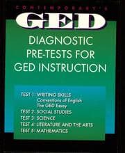 Tapa de Contemporary's diagnostic pre-tests for GED instruction