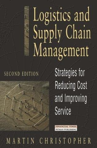 Tapa de Logistics and supply chain management