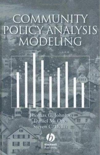 Tapa de Community policy analysis modeling