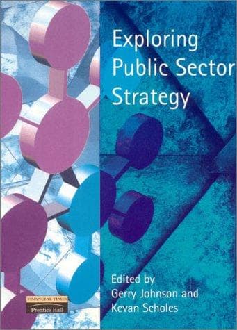 Tapa de Exploring Public Sector Strategy