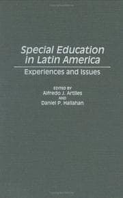 Tapa de Special education in Latin America