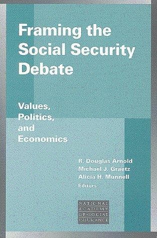 Tapa de Framing the social security debate