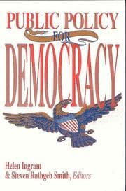 Tapa de Public policy for democracy