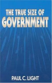 Tapa de The True Size of Government