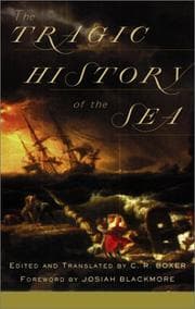 Tapa de The tragic history of the sea