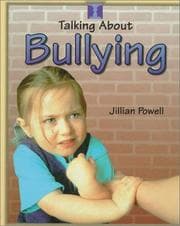 Tapa de Talking about bullying