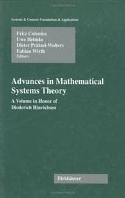 Tapa de Advances in mathematical systems theory