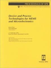 Tapa de Device and Process Technologies for MEMS and Microelectronics