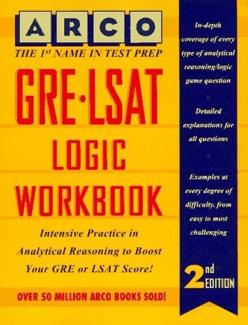Tapa de Gre-Lsat Logic Workbook (Gre-Lsat Logic Workbook, 2nd ed)