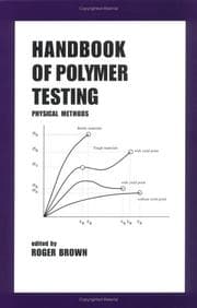 Tapa de Handbook of polymer testing