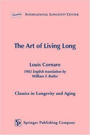 Tapa de The Art of Living Long (Classics in Longevity and Aging)