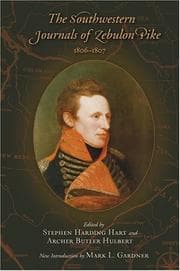 Tapa de Southwestern Journals of Zebulon Pike, 1806-1807
