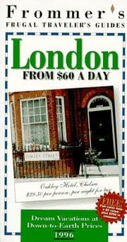 Tapa de Frommer's 96 Frugal Traveler's Guides