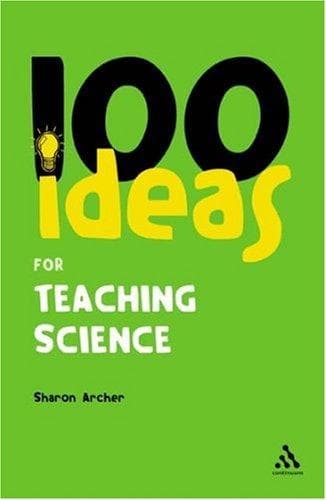 Tapa de 100 ideas for teaching science