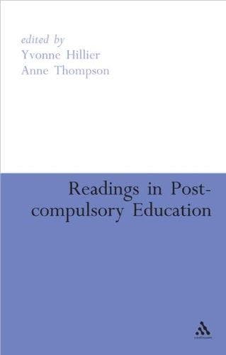 Tapa de Readings in Post-Compulsory Education