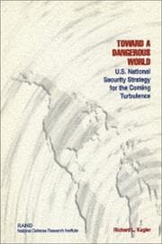 Tapa de Toward a dangerous world