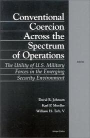 Tapa de Conventional Coercion Across the Spectrum of Operations