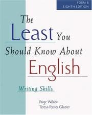 Tapa de The least you should know about English