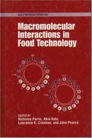 Tapa de Macromolecular interactions in food technology