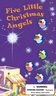 Tapa de Five Little Christmas Angels