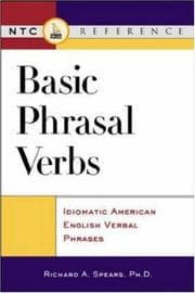 Tapa de Basic phrasal verbs