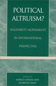 Tapa de Political Altruism?
