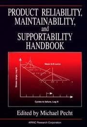Tapa de Product reliability, maintainability, and supportability handbook