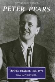Tapa de Travel Diaries of Peter Pears, 1936-1978