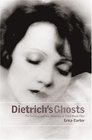 Tapa de Dietrich's Ghosts