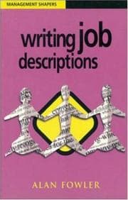 Tapa de Writing Job Descriptions (Management Shapers)