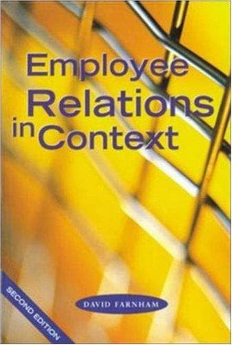 Tapa de Employee Relations in Context
